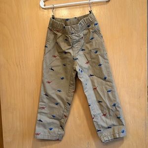 Carters 3T pants with dinosaurs